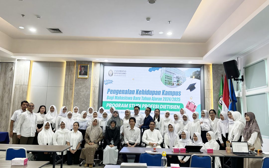 Prodi Profesi Dietisien FK Undip Gelar Pengenalan Kehidupan Kampus untuk Mahasiswa Baru Semester Genap 2024/2025