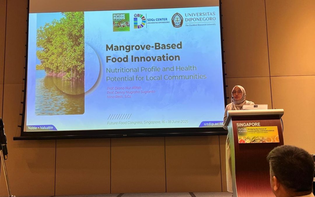 Dari Pesisir ke Dunia: Dosen Gizi UNDIP Angkat Pangan Mangrove di Forum Internasional