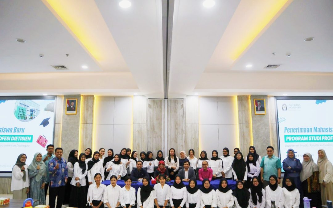 Departemen Ilmu Gizi FK Undip Sambut Mahasiswa Baru Profesi Dietisien Angkatan 2 Tahun 2025 dengan Orientasi Penuh Inspirasi