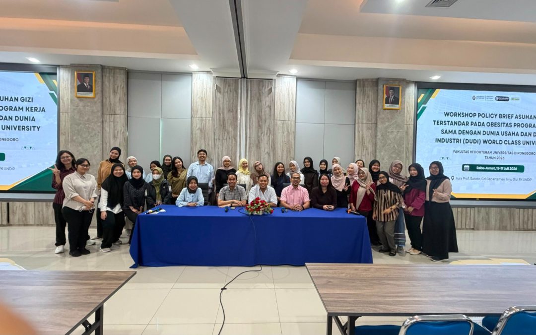Kolaborasi DUDI, Profesi Dietisien FK Undip, dan PT Gizi Gama Persada Perkuat Asuhan Gizi Terstandar melalui Workshop Policy Brief